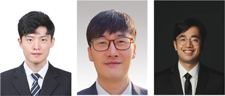 개발 연구진 (좌) 진세빈 박사 (중) 서강대 박제영 교수 (우) 고려대 오동엽 교수